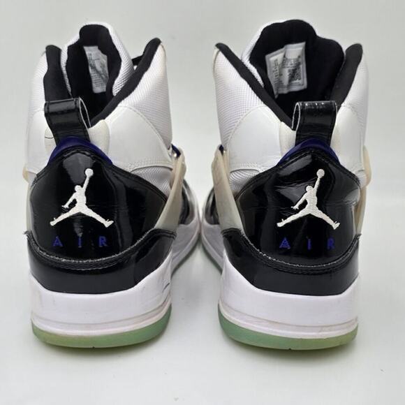 Jordan Flight 45 High Concord DC2571-100 White Black Basketball Shoe Men's 11 - Picture 5 of 11